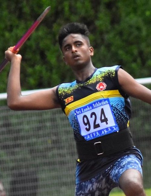 U18 boys athlete