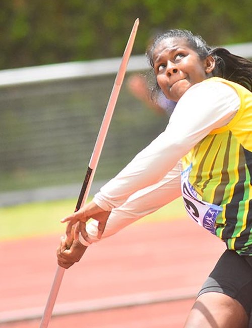 U18 girls athlete